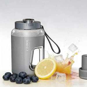 Liquidificador Portátil USB de Alta Qualidade 600ML em Aço Inoxidável para Sucos Frescos Automático para Uso em Casa, Carro e Hotel - Product Image 2