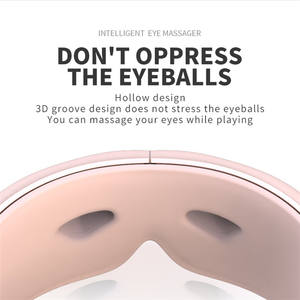 Masque oculaire intelligent pour soulager la fatigue oculaire et les migraines, avec vibration, compresse chaude, masseur oculaire visuel 4D - Product Image 3