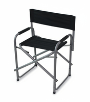 Chaise de Réalisateur Légère et Robuste à Cadre Métallique, Conception Personnalisée, Idéale pour Événements Extérieurs, Jardin, Camping, Randonnée, Pelouse, Plage, Pêche - Meilleure Vente
