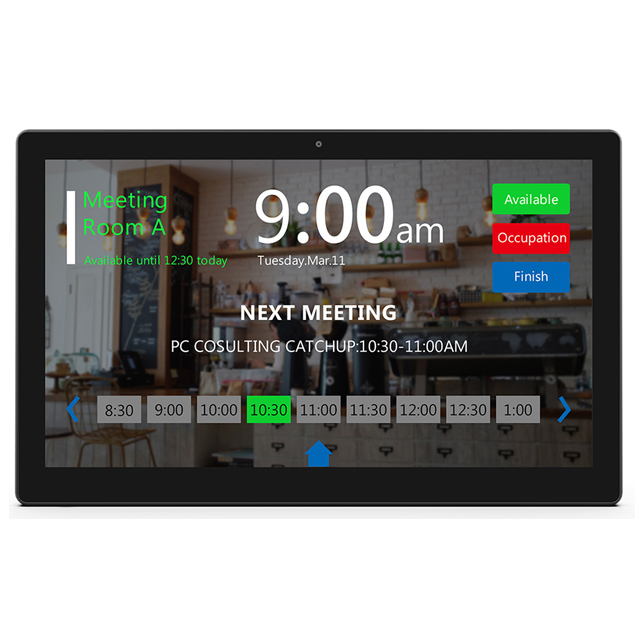 New Design 15.6 Inch with LED Light Bar RK3288 Wall Mount Tablet