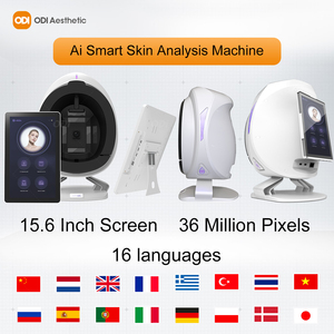 Odi vẻ đẹp da tốt nhất Máy quét phân tích 2025 Máy quét da xách tay analizador mặt ai phân tích da phân tích khuôn mặt máy - Product Image 2