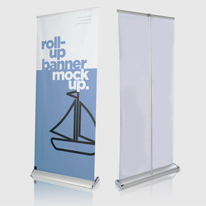 Supporto per Banner a basso costo all'ingrosso in alluminio 85*200cm Kakemono sfondo portatile flessibile a goccia ampia stendardo - Product Image 4