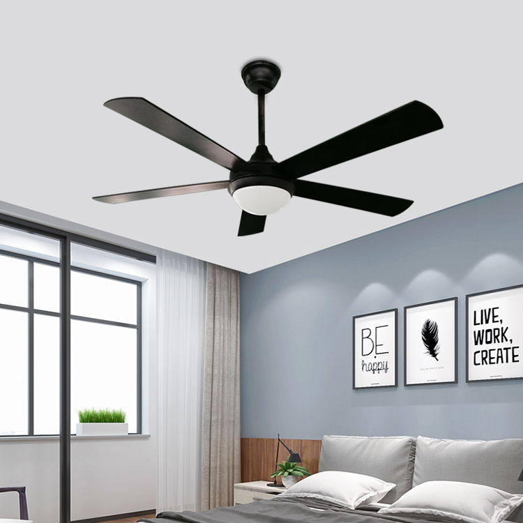 China Factory new arrival 52inch remote control ceiling fan with light indoor decorative ceiling fans