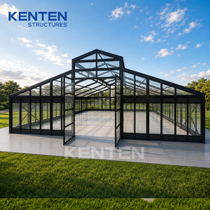 Tenda a Padiglione per Eventi con Tetto Trasparente 20x30 30x30 30x50 50x50, Resistente, per Esterni, con Picco, Tipo Atrio, Copertura per Patio - Product Image 2