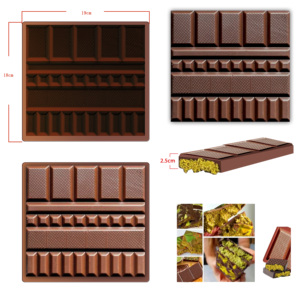 Mhc Hình Học Thanh Lớn Sâu Giáng Sinh Sô Cô La Khuôn New Silicon Hình Khuôn Mẫu Cho Bánh Công Cụ Cho Trang Trí Sôcôla Trong Dubai - Product Image 6