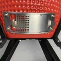 Barbecue Kamado en céramique émaillée de 23 pouces pour fumer et cuire au charbon de bois, avec thermomètre et aération, vente en gros OEM