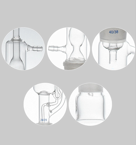 Suministros de laboratorio Premium Extractores Soxhlet de vidrio de cuarzo personalizables Extractores Soxhlet de sílice fundida-Material de laboratorio de alta calidad - Product Image 6