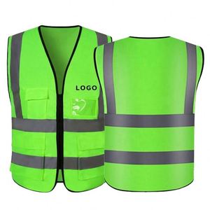 Chaleco de Seguridad Reflectante de Ingeniería al Por Mayor al Precio Más Bajo, Chaleco de Trabajo Ligero de Poliéster para Exteriores - Product Image 2