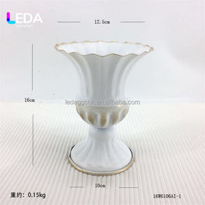 LEDA Factory Direct Wedding <b>Decoration</b> European Style White Flower Vase Flower Pot <b>Table</b> Centerpiece for Wedding <b>Decoration</b> - Product Image 5