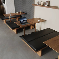 Ensemble complet de mobilier de restauration : banquettes, tables et chaises pour la vente en gros
