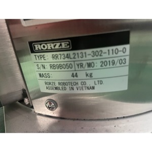 แขนหุ่นยนต์ Rorze รุ่น RR734L2131-302-110-0 อุปกรณ์อัตโนมัติทางอุตสาหกรรม น้ำหนัก 44 กก. ประกอบในเวียดนาม - Product Image 1