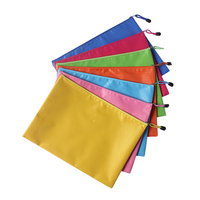 Bolsa de Archivo Impermeable con Cierre de Cremallera y Diseño de Panal de Abeja, Bolsa de PVC con Logotipo Personalizado, Organizador de Exámenes para Estudiantes, Bolsa de Almacenamiento de Documentos de Oficina A4