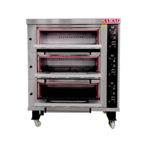 เตาอบ 3 ชั้น 380V 25.5KW อุปกรณ์อบขนม ประหยัดพลังงาน แรงดันต่ำ เพื่อการผลิต<span class=keywords><strong>ที่</strong></span>มีคุณภาพสม่ำเสมอ สำหรับธุรกิจเบเกอรี่ - Product Image 5