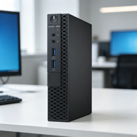 Mini-ordinateur de bureau Barebone Tiny Optiplex 3050 7e génération, propre, sans rayures, grade A, testé et fonctionnel