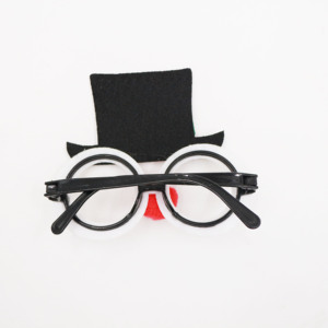 Suministros para Fiestas Navideñas, Máscara <span class=keywords><strong>de</strong></span> Santa Claus <span class=keywords><strong>de</strong></span> Fieltro Brillante con <span class=keywords><strong>Nariz</strong></span> Decorativa <span class=keywords><strong>y</strong></span> <span class=keywords><strong>Bigote</strong></span>, <span class=keywords><strong>Gafas</strong></span> para Decoración del Hogar - Product Image 5