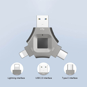 Chiavetta USB OTG Tipo C, Pen Drive USB 8GB 16GB 32GB 64GB, Memoria Flash USB C 3 in 1 - Product Image 4