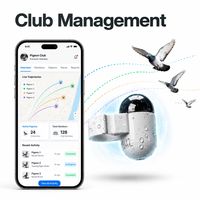 Traceur GPS pour fauconnerie Training-Season Falcon GPS Raptor avec enregistrement des vols et boîtier IP67 pour les équipes de fauconnerie et les manieurs
