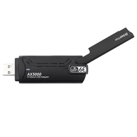 Artículos en Oferta, Adaptador Wifi 6E Tri-Banda Ax3000 USB 3.0, Sin Controlador, RTL8832CU, Tarjeta de Red Inalámbrica de 3000mbps