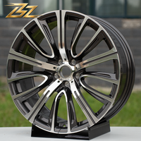 Jantes de voiture forgées monobloc personnalisées BZ pour passagers, 20, 21, 22 pouces, 5x130 pour Porsche, Benz, BMW, Bentley, Audi, Maserati