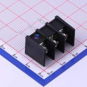 KF25H-7.62-3P Barrier Terminal Block Through hole Component (THT),P=7.62mm Connector Two Sides 7.62mm 1x3P Straight Pin - Product Image 1