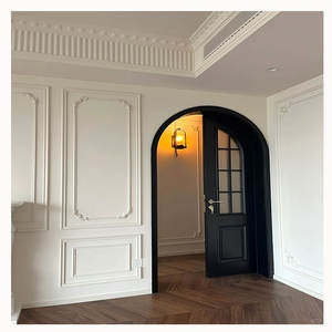 Moulage mural plat moderne en mousse de polyuréthane écologique, durable, auto-adhésif et résistant à l'humidité pour hôtels - Product Image 3