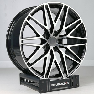 Jantes forgées BZY 5x130 pour <span class=keywords><strong>Porsche</strong></span> Macan <span class=keywords><strong>S</strong></span>, Cayenne, Panamera, <span class=keywords><strong>Taycan</strong></span>, 19, 20, 21, 22 pouces, jantes en alliage décalées - Product Image 1