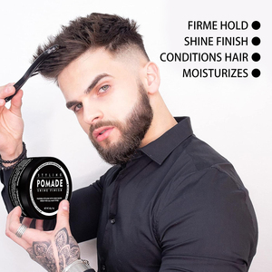 Nouvel arrivage de <span class=keywords><strong>gel</strong></span> de cire capillaire 6 couleurs à séchage rapide pour coiffure masculine tenue forte Pommade coiffante pour cheveux El Cabello - Product Image 3