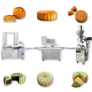 2024 Hete Verkoop Automatische Maan Cake Voedselverwerking Machine Korstmachine Mooncake Machine Prijs