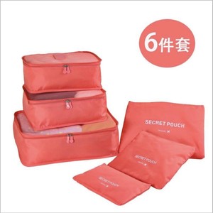 Secret Pouch Travel <b>Storage</b> Bag 6-Piece Set Multipurpose Organizer For Trip <b>Clothes</b> Organizers - Product Image 1