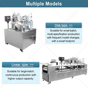 Machine de remplissage et de scellage ORME à 4 têtes pour gobelets de <span class=keywords><strong>communion</strong></span> <span class=keywords><strong>en</strong></span> plastique, gobelets à biscuits, gobelets à jus et gobelets à crème glacée - Product Image 4