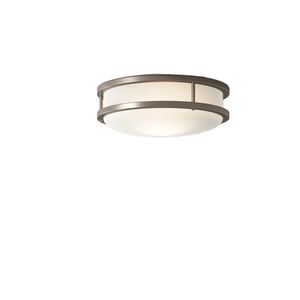 Saturn 13-Inch Flush Mount LED <b>Ceiling</b> <b>Light</b> Fixture Oil Rubbed Bronze with Dimmable Lighting for Hotel Hallway Bathroom Kitchen - Product Image 1