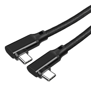 Pengqiao Type-<b>C</b> <b>To</b> <b>C</b> Data <b>Cable</b> 1M 100W Fast Charging Black Gunmetal Automatic Power Off - Product Image 5