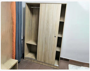 Lemari pakaian pintu geser kayu pintu gudang Kamar Tidur mebel pakaian pengatur pakaian dengan kaca <span class=keywords><strong>godrej</strong></span> almirah kabinet penyimpanan - Product Image 4