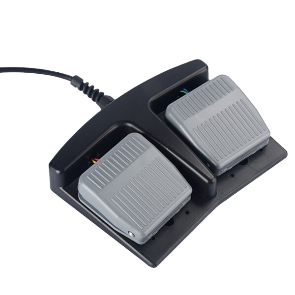 High Quality CCC Certified 15A 250V Push Button Switch/ Double Pedal Switch/ Tattoo Foot Control Switch Chenf CFLT1-203