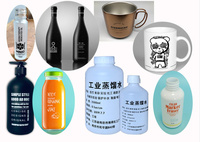 Máquina de Serigrafía Manual para Botellas de Vidrio, Tazas y Vasos, con Pantalla Curva y Cilindro, en Oferta
