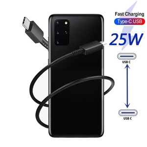 Adaptateur 25W à 3 Broches Bloc de Charge Type C <span class=keywords><strong>2</strong></span>-en-1 Chargeur Mural USB C d'Usine pour Samsung N10 N20 S25 S24 S23 Ultra - Product Image 6