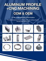 Service personnalisé de CNC en aluminium coulé profilé d'extrusions CNC en aluminium personnalisé service de forgeage pièce métallique extrusion d'aluminium