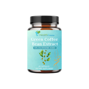 Extracto de Grano de Café Verde 750mg 60 Cápsulas 50% Ácidos Clorogénicos Apoya el Control de Peso, la Energía y la Salud Inmunológica - Product Image 1