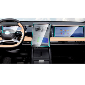 Accessoires de voiture Instrument de navigation Film de protection d'écran en verre trempé pour Geely Galaxy L7 2023-2024 Autocollants de voiture transparents - Product Image 1