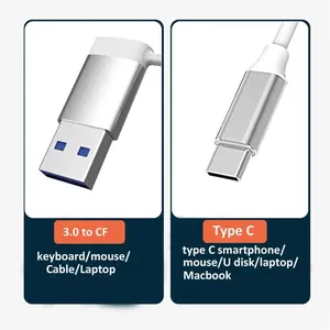 מחשב אביזרי USB רכזת USB3.0 סוג C כדי 4 יציאות USB מתאם למחשב נייד Dock תחנת OTG USB C ספליטר עבור Huawei Xiaomi