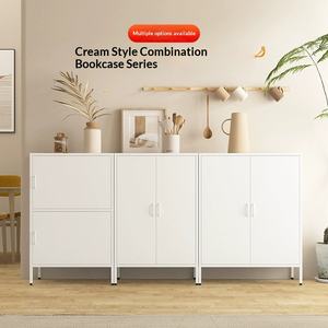 Aparador Nórdico de Hierro, Moderno y Sencillo, <span class=keywords><strong>Mueble</strong></span> de Almacenamiento para <span class=keywords><strong>Cocina</strong></span>, Armario para Té y Vino, Estrecho, Ultrafino, de Doble Puerta, para Comedor - Product Image 3