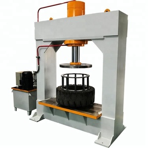 เครื่องอัดไฮดรอลิกสำหรับยางตันรถยก 200 ตัน พร้อมชุดเครื่องมือครบชุด - Product Image 1