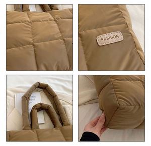 Sac fourre-tout matelassé de haute qualité, doux et moelleux, sac à main pour femme, sac à bandoulière pour le shopping - Product Image 6