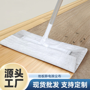 Disposable <b>Flat</b> <b>Mop</b> With Telescoping Handle For Wet And Dry Cleaning Zhejiang Made - Product Image 5