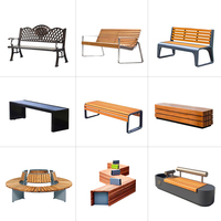 Banc de parc extérieur fabriqué sur mesure pour l'entrée sur le campus universitaire, résistant aux intempéries et durable avec un dessin CAO sur mesure