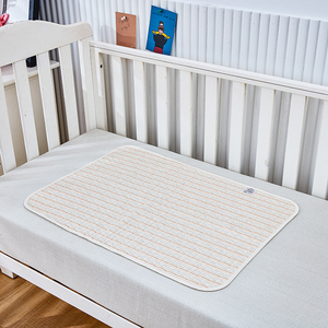 Almohadilla impermeable para <span class=keywords><strong>cama</strong></span>, Protector <span class=keywords><strong>de</strong></span> colchón, reutilizable, antideslizante y duradero, 3 capas protectoras, ultraabsorbentes, <span class=keywords><strong>pañales</strong></span> <span class=keywords><strong>de</strong></span> bebé - Product Image 2