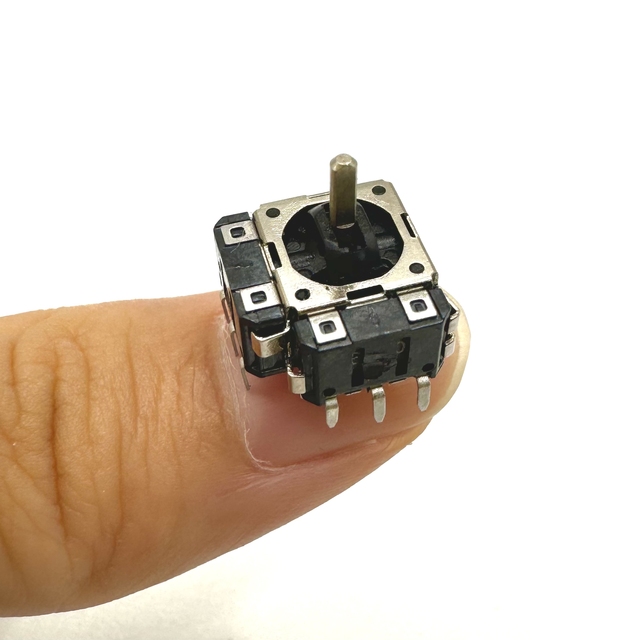 Terwin Mini Finger Size Joystick Sliding Balance Multifunction Gamepad Potentiormter B10K With Switch