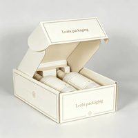 Emballage personnalisé en carton pour coffret de shampoing, impression élégante, emballage en papier pour cosmétiques et essences, boîte de shampoing