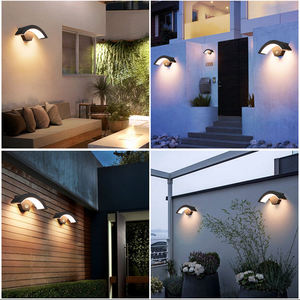 Lampada da Parete a LED con Sensore di Movimento, Impermeabile <span class=keywords><strong>per</strong></span> Esterni, Illuminazione <span class=keywords><strong>per</strong></span> Porta d'Ingresso, Decorazione da Giardino, Luce da Parete <span class=keywords><strong>per</strong></span> Portico, Applique da Esterno <span class=keywords><strong>per</strong></span> Garage - Product Image 4