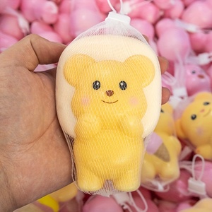 Nuovo personaggio dei cartoni animati modellazione <span class=keywords><strong>Powerpuff</strong></span> ragazze lento rimbalzo polimero poliuretano estrusione Squish sfiato giocattolo regalo per bambini - Product Image 4